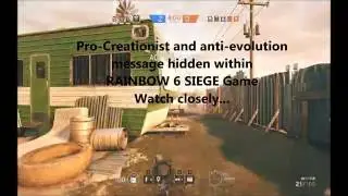 Pro-Creationist message hidden within Rainbow 6 Siege game