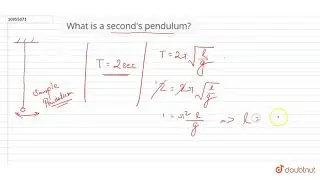 What is a second's pendulum?