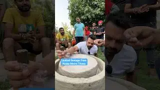 Leaked footage from Noida Metro Station Police Stn