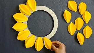 Unique paper wall hanging/ paper craft ideas/ paper wall hanging for home decoration 