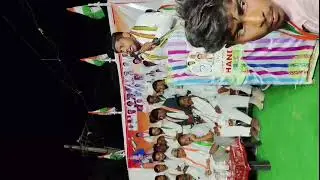 YOUTH V.PRESIDENT NIRMAL DIST.. ADRESS ING PUBLIC MEETING IN WARD NO.1