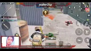 pubgmobile live! Rush gameplay! Walter gaming! like and subscribe