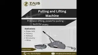 Pulling and Lifting Machine