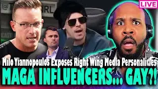 MAGA INFLUENCERS GAY?! Milo Yiannopoulos OUTS Right Wing Influencers, Tim Pool's Home Shot & More