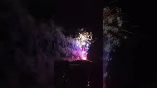 Fireworks show on New Year's Eve #fireworks #happy #evening #newyear #fun 