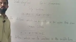 Lecture 2 types of letters.Sky letters,Grass letters and Root letters.