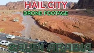 Drone Footage Hail Saudi Arabia #hail #saudiarabia #amazing #dji @hikowayte_565