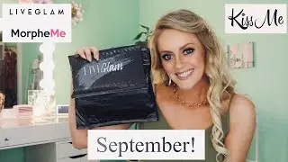 LIVEGLAM September 2020 Subscriptions ~ Morphe Me & Kiss Me!