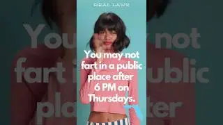 Real Laws in Florida #florida #laws #fart #public #shorts