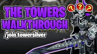 The Towers Quest Walkthrough /join towersilver - AQW