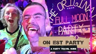 On Est Party - Full Moon Party met Jonatan Medart 🇹🇭