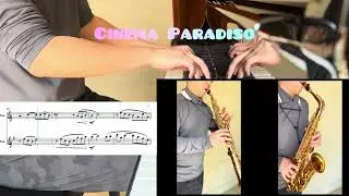 From Cinema Paradiso: The Triple Jason Combo #saxophone #music #cinemaparadise #trio