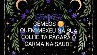 GÊMEOS ♊ ALGUÉM FARÁ JUSTIÇA POR VC ⚖️ O CARMA JÁ COMEÇOU E SERÁ PESADO