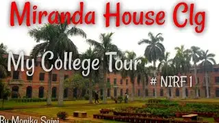 #Vlog-2      My Clg Miranda House Virtual Tour✌ #DU @Aman Tecbo # Clg#Vlog