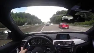 The co-drivers view: Autobahn A5