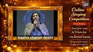 Aasha chetan doshi | 🎤 Bollywood Karaoke Super Star | Organized by Talent Bhandaar 🎶