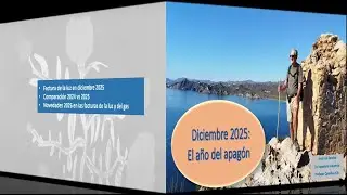 Diciembre 2025: El a&ntilde;o del apag&oacute;n