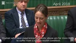 Helen Whately MP speaks on justice for women