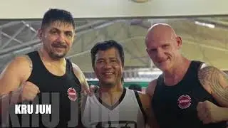 Training Camp Tha&iuml;lande 2020 Christian Wilmouth et Eric Lubrano Lethwei Addiction Group