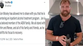 Tony Khan Announces Jon Moxley Entering Rehab