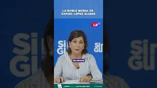 La doble moral de Rafael L&oacute;pez Aliaga |  RMP #shorts