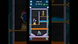 Huggy time pull pin puzzle level 279 to 280 | huggy wuggy | short video