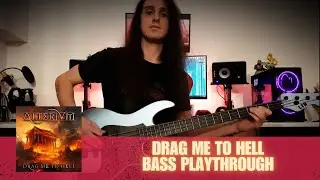 ALTERIUM - DRAG ME TO HELL (Bass Playthrough by Luca Scalabrin)