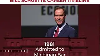Bill Schuette Career Timeline