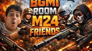 😱 BGMI Room M24 Only | Killer Gameplay