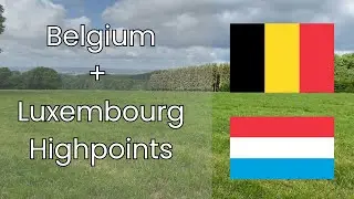 Highest points in Belgium and Luxembourg