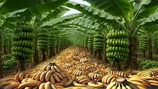 Amazing Banana and Vegetable Harvests by grafting - Harvesting Technology grafting how to Growing