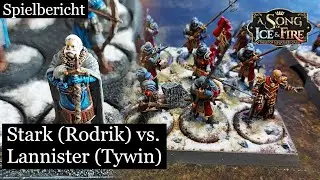 A Song of Ice and Fire Tabletop Spielbericht - Starks (Rodrik) vs. Lannister (Tywin) - 2021 Regeln