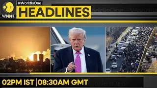 Trump: Will Rescue Iranians | Russia 'Intercepts' 64 Ukrainian Drones | WION HEADLINES