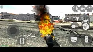 Explore GTA V CITY with Ghost Rider bike #indianbikedriving3d