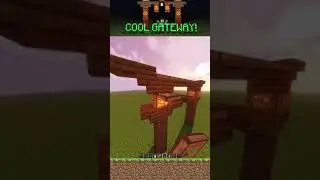 MINECRAFT GATEWAY BUILD #shorts