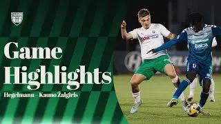 Hegelmann &ndash; Kauno Žalgiris | Game Highlights | 2025.10.01
