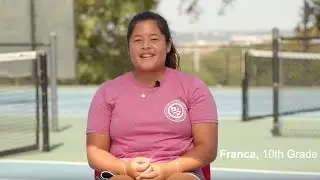 Student Profile - Franca at St. Stephen's Tennis Academy