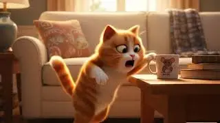 Confident Cat Jump&hellip; Ends in a Hilarious Fail 😂 #CatFails
