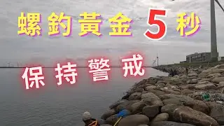 一眨眼的時間 可能就錯過黑格吃餌的時機