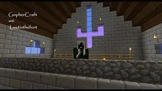 Minecraft - Gophercraft with Lostinthefort - Episode 1 Elysian Fields Tour