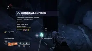 Legend Lost Sector Concealed Void