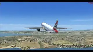 FSX British Airways A320 Marseille to Heathrow