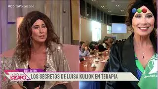 Luisa Kuliok en el diván de Vero - Cortá Por Lozano 2019
