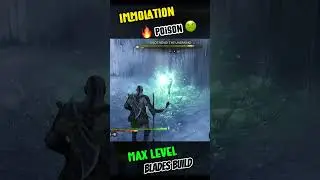 Immolation Poison God Build 🔥🤢😱 Skjothendi the Unerring | GOW Ragnarok #bestbuild #gmgow