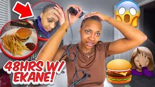 48 HRS WITH EKANE 😱 | FINAL GOODBYES TO THE BENZ 😥