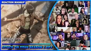 Attack on Titan Season 1 Episode 3 Reaction Mashup | 進撃の巨人 #shingekinokyojin #attackontitan #aot