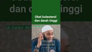 Obat kolesterol dan darah tinggi - dr.Zaidul Akbar