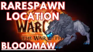 Bloodmaw Rarespawn Location | WoW The War Within 11.0 | Khaz'Algar, Isle of Dorn