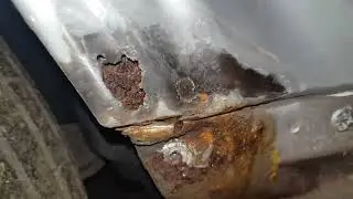 Range Rover L322 Outer Sill Corrosion