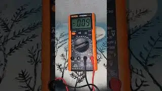 ukur voltase baterai menggunakan multitester digital#shorts